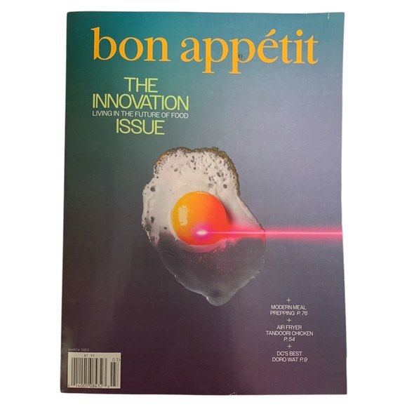 Bon Appetit Magazine March 2025 Innovation Issue Modern Meal Prepping Air Fryer - Picture 1 of 5